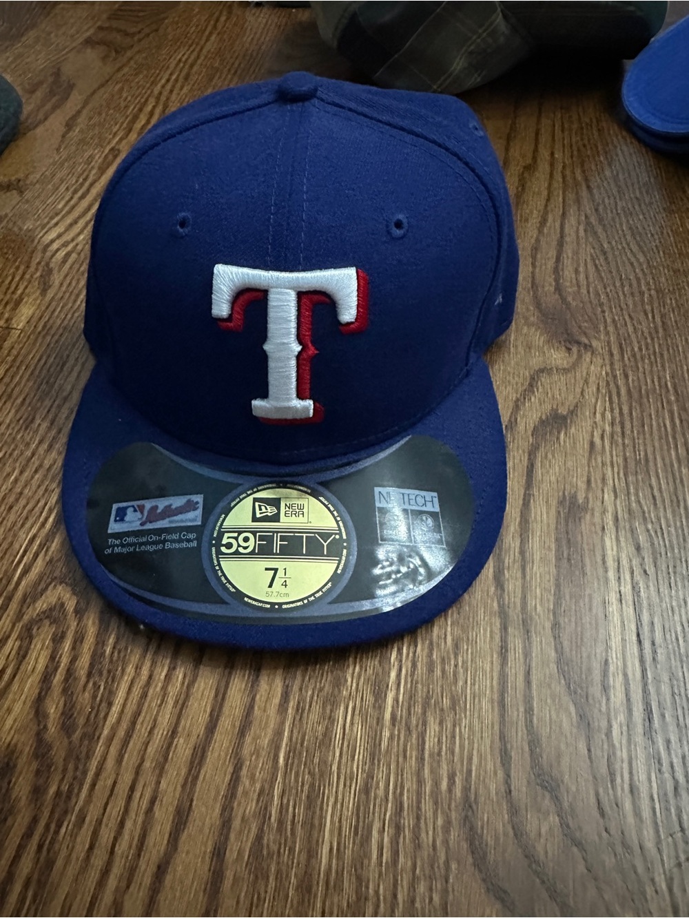 Hat with MLB logo